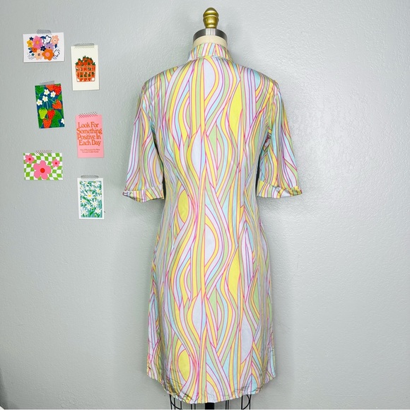 Anthropologie silk ultra rare vintage dress size xs - Picture 3 of 9